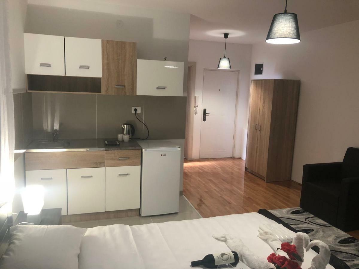 Airport Rest Apartments Belgrad Exteriör bild